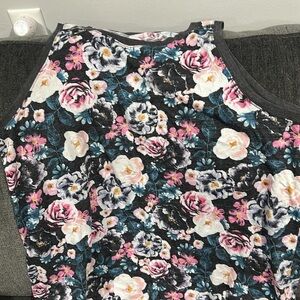 Floral Sleeveless Top